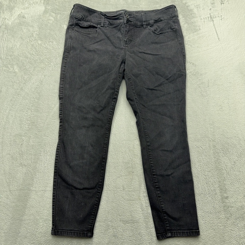 Torrid Jegging Women 18R Black Premium High Rise Triple Button Skinny Jeans